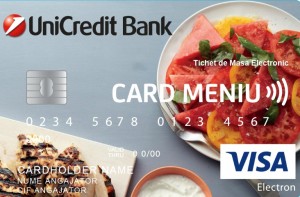 UniCredit Bank, prima bancă ce lansează cardul pentru acordarea tichetelor de masă în format electronic item-thumbnail