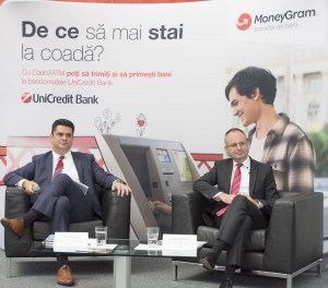 Premieră în România: MoneyGram şi UniCredit Bank lansează serviciul internațional de transfer bancar, Cash2ATM, ce permite clienților să trimită și să primească bani 24/7 item-thumbnail