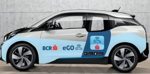 Car-sharing prin card bancar de la BCR. Clienții vor putea conduce mașini electrice, la un tarif de 0,4 lei per minut item-thumbnail