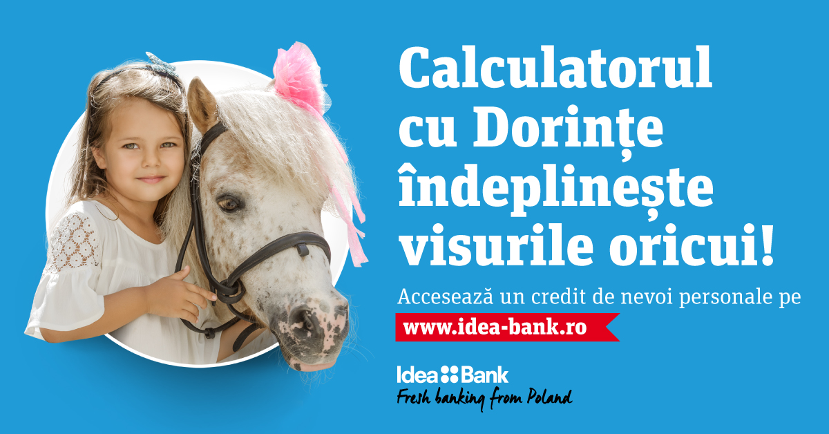 Armada și Idea::Bank au lansat „Calculatorul cu Dorințe” Armada și Idea::Bank au lansat „Calculatorul cu Dorințe”