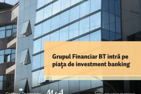 Grupul Financiar Banca Transilvania a preluat Capital Partners şi intră pe piața de investment banking