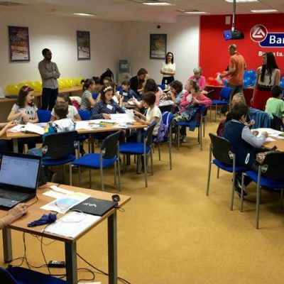 ‎Peste 500 de elevi au luat parte la sesiunile de educatie financiara organizate de Bancpost in cadrul Saptamanii „Scoala Altfel”