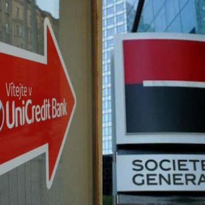 UniCredit şi Société Générale ar putea fuziona. Dacă zvonurile se adeveresc, noua entitate devine cea mai mare bancă din România