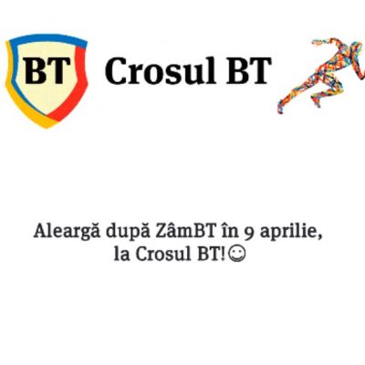 Crosul BT, start în 9 Aprilie pe Cluj Arena