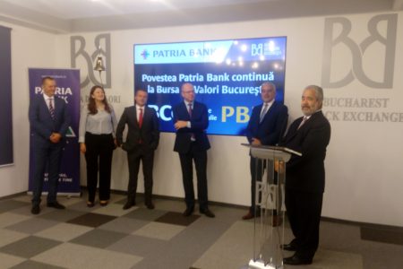 Patria Bank vizează dublarea cotei de piață în 4-5 ani. De astăzi, acțiunile instituției de credit sunt tranzacționate pe Bursă sub simbolul PBK