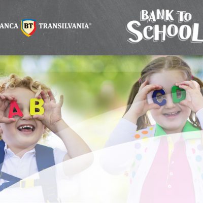 Banca Transilvania organizează o nouă campanie de shopping bancar online: Bank to School – pentru cei mari şi cei mici