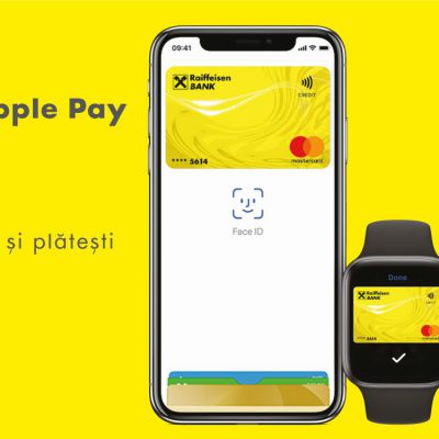 Raiffeisen Bank a lansat Apple Pay, o metodă de plată simplă și sigură