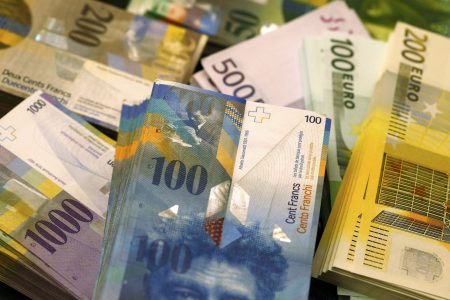 Banca Națională a Elveției a înregistrat pierderi de 38,2 miliarde CHF în primul trimestru al anului