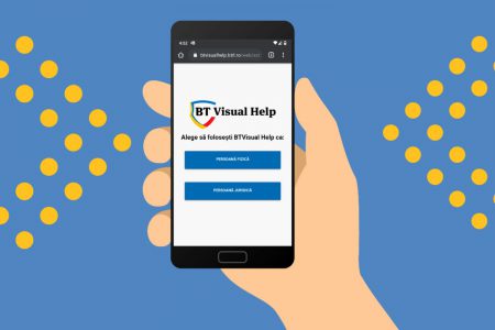 Aplicaţia BT Visual Help a crescut într-o lună cât într-un an, cu peste 80.000 de accesări în august