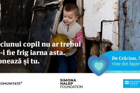 Banca Transilvania şi Fundaţia Simona Halep donează 50.000 de euro organizaţiei SOS Satele Copiilor România. #BT dublează fiecare donaţie făcută până în 21 decembrie