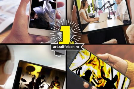 INFOGRAFIC. Platforma culturală online Raiffeisen Art Proiect – Stagiune Virtuală , la un an de la lansare: 20 de premiere absolute cu 250.000 de spectatori din România și alte 10 țări