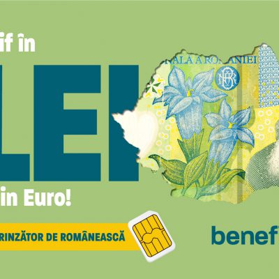 Benefito Mobile lansează prima cartelă preplătită din România pentru care clienții primesc credit bonus atunci când fac cumpărături. Ce bănci și magazine partenere acceptă cartela tarifată în lei, nu în euro