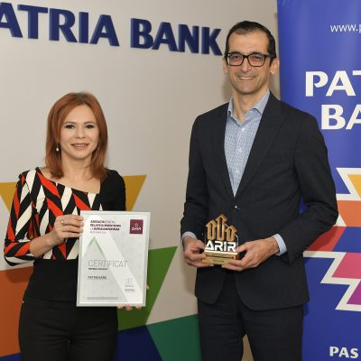 Patria Bank devine membru ARIR. Burak Yildiran: “Suntem un jucător activ în piața de capital și ne-am propus prin strategia și acțiunile noastre să aducem valoare pentru întreg ecosistemul”