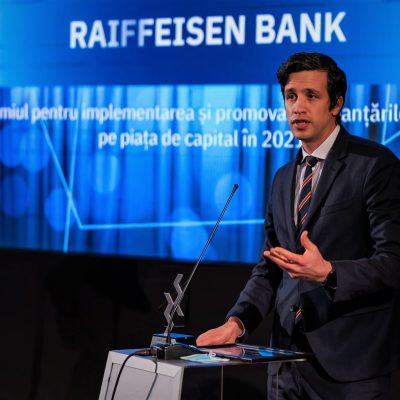 Raiffeisen Bank lanseaza Cadrul pentru Obligatiuni Sustenabile. Romulus Mircea: “Putem confirma interesul investitorilor pentru portofoliile de proiecte verzi, combaterea schimbărilor climatice aflandu-se în topul priorităților de sustenabilitate”