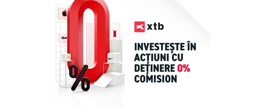(P) Un broker preocupat de investitorii cu buget mic: 0% comision, la XTB